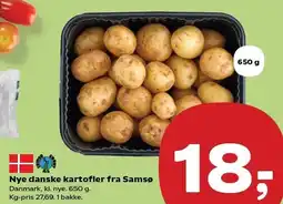 SuperBrugsen Nye danske kartofler fra Samsø tilbud