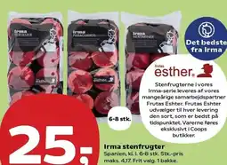 SuperBrugsen Irma stenfrugter tilbud