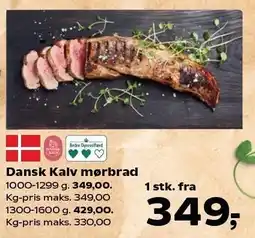 SuperBrugsen Dansk Kalv mørbrad tilbud