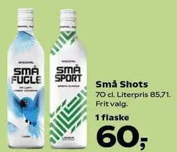 SuperBrugsen Små Shots tilbud