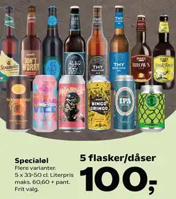 SuperBrugsen Specialøl tilbud