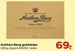SuperBrugsen Anthon Berg guldæske tilbud