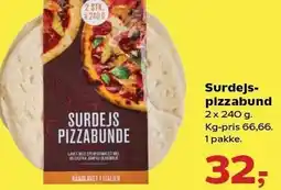 SuperBrugsen Surdejspizzabund tilbud