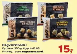 SuperBrugsen Bagværk boller tilbud