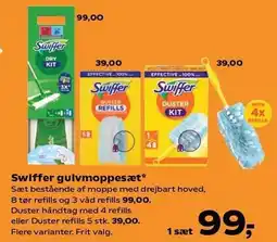 SuperBrugsen Swiffer gulvmoppesæt tilbud