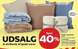 Kvickly Puder og plaider tilbud