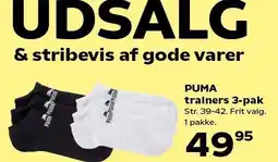 Kvickly PUMA trainers 3-pak tilbud