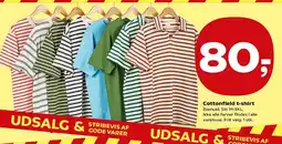 Kvickly Cottonfield t-shirt tilbud