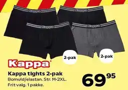 Kvickly Kappa tights 2-pak tilbud