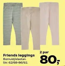 Kvickly Friends leggings tilbud