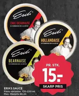 MENY ERIKS SAUCE tilbud