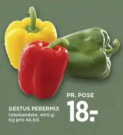 MENY GESTUS PEBERMIX tilbud