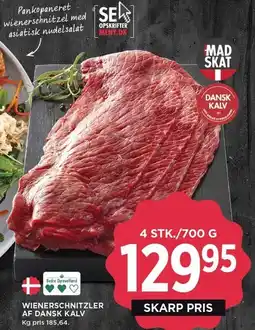 MENY WIENERSCHNITZLER AF DANSK KALV tilbud
