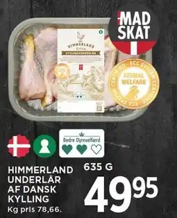 MENY HIMMERLAND UNDERLÅR AF DANSK KYLLING tilbud