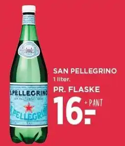 MENY SAN PELLEGRINO tilbud