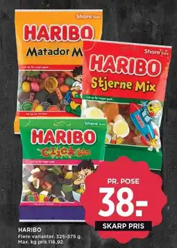 MENY HARIBO tilbud