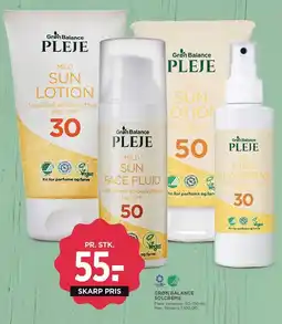MENY GRØN BALANCE SOLCREME 50-150 ML tilbud
