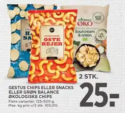 MENY GESTUS CHIPS tilbud
