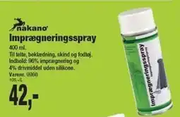 Harald Nyborg Nakano Imprægneringsspray tilbud