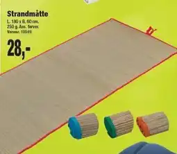 Harald Nyborg Strandmåtte tilbud