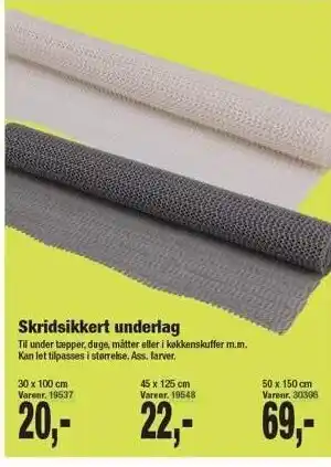 Harald Nyborg Skridsikkert underlag tilbud