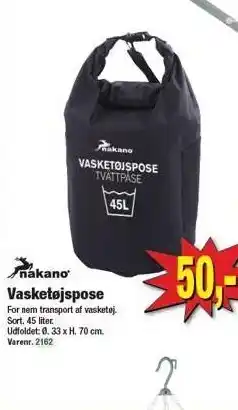 Harald Nyborg NAKANO Vasketøjspose tilbud