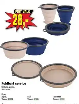 Harald Nyborg Foldbart service tilbud