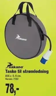 Harald Nyborg Nakano Taske til strømledning tilbud