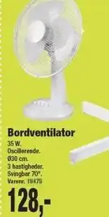 Harald Nyborg Bordventilator tilbud