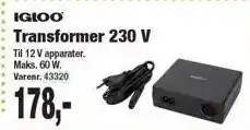 Harald Nyborg IGLOO Transformer 230 V tilbud