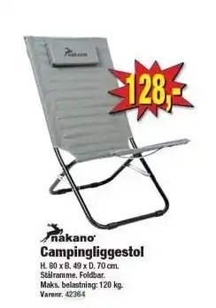 Harald Nyborg Campingliggestol tilbud