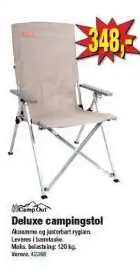 Harald Nyborg CAMP OUT Deluxe campingstol tilbud