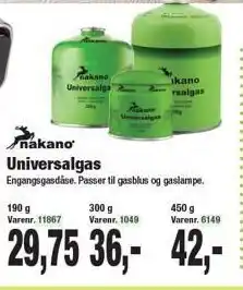 Harald Nyborg Universalgas tilbud
