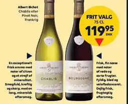 BorderShop Albert Bichot Chablis eller Pinot Noir tilbud
