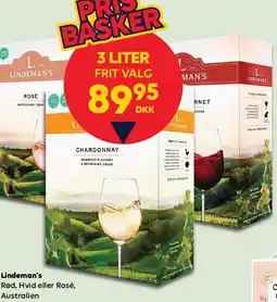 BorderShop Lindeman's Rød, Hvid eller Rosé tilbud