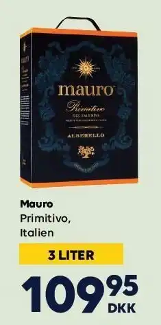 BorderShop Mauro Primitivo tilbud