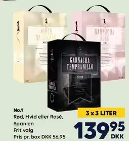 BorderShop No.1 Rød, Hvid eller Rosé tilbud