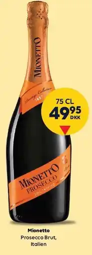 BorderShop Mionetto Prosecco Brut tilbud