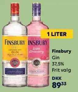 BorderShop Finsbury Gin tilbud