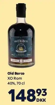 BorderShop Old Barco XO Rom tilbud