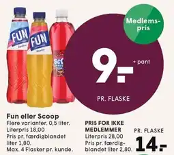 SPAR Fun eller Scoop tilbud