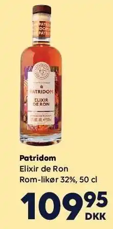 BorderShop Patridom Elixir de Ron tilbud