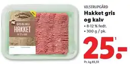 Lidl Hakket gris og kalv tilbud