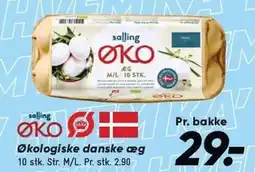 Bilka Salling ØKO Økologiske danske æg tilbud