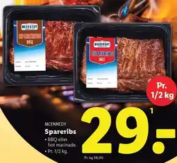 Lidl Spareribs tilbud