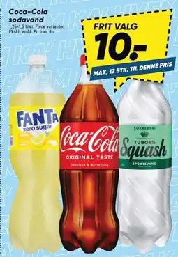Bilka Coca-Cola sodavand tilbud