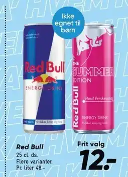 Bilka Red Bull tilbud