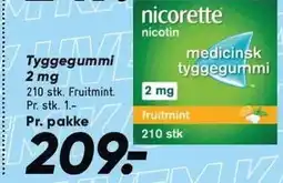 Bilka Tyggegummi 2 mg tilbud