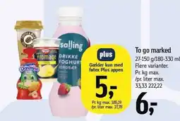 Føtex To go marked tilbud