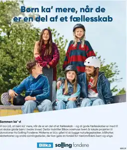 Bilka Børn ka' mere, når de er en del af et fællesskab tilbud